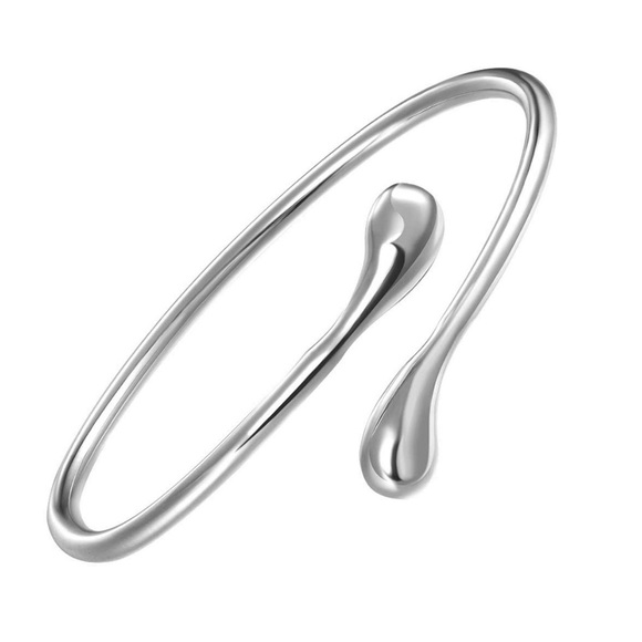 4Pcs Silver 925 Teardrop Charm Jewelry Gift Set - Picture 3 of 5